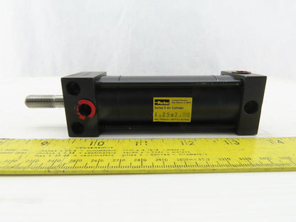Parker Series S Pneumatic Cylinder 2" stroke 1-1/4" Bore 200PSI