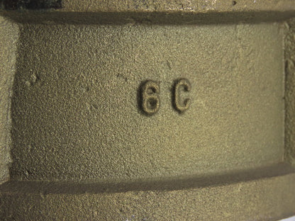 6C Type C  Brass 6" Camlock Coupling Fitting Male And Female Set