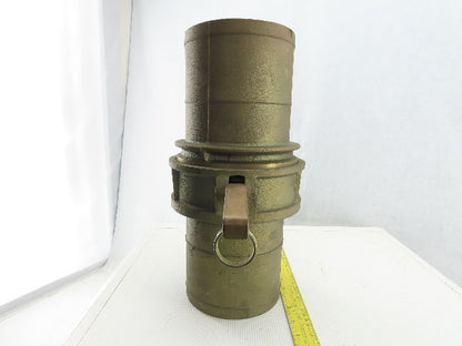 6C Type C  Brass 6" Camlock Coupling Fitting Male And Female Set