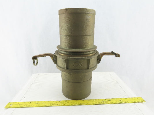 6C Type C  Brass 6" Camlock Coupling Fitting Male And Female Set