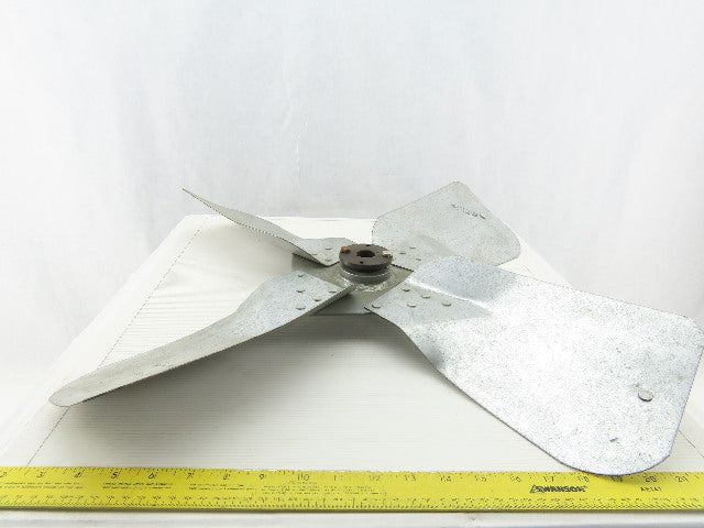 S-26-11 26" OD x 6-1/2" Wide 4 Blade Axial Fan Blade Propeller Assembly