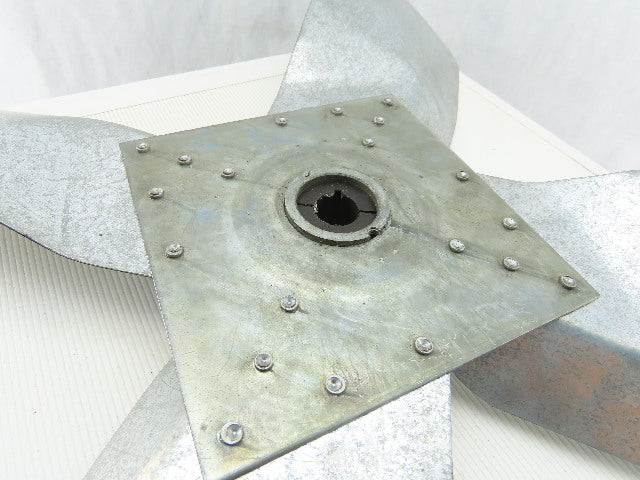 S-26-11 26" OD x 6-1/2" Wide 4 Blade Axial Fan Blade Propeller Assembly