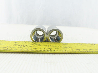 ASP F316/316L 1/2" Stainless Steel Coupling Lot Of 2