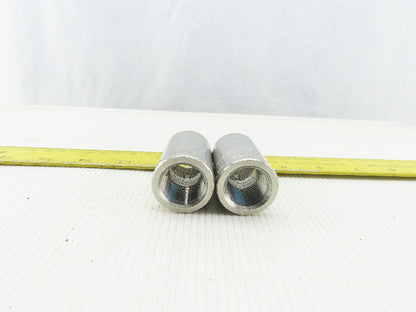 ASP F316/316L 1/2" Stainless Steel Coupling Lot Of 2