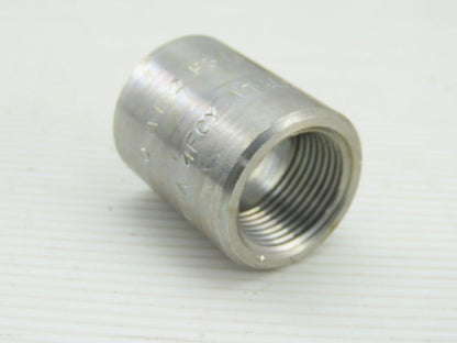 S.150 A182 F316 3/4" Stainless Steel NPT Coupling Lot Of 5
