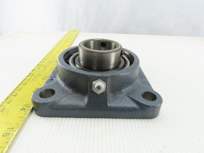Link Belt F3U222N 1-3/8" 4 Bolt Flange Mount Ball Bearing Unit