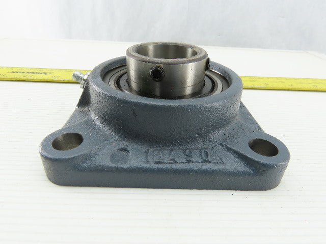 Link Belt F3U222N 1-3/8" 4 Bolt Flange Mount Ball Bearing Unit