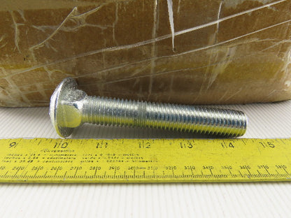 3/4-10 Zinc 4-1/2" GR2 Carriage Bolts Lot Of 60