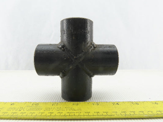STD WLIA-234 1-1/2" Butt Weld Seamless Pipe Fitting CROSS