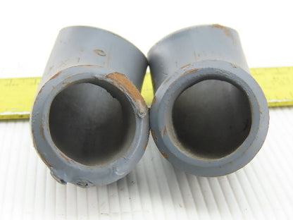 WPB KAX1 691 1" Butt Weld Seamless Pipe Fitting 45° Elbow Lot Of 2