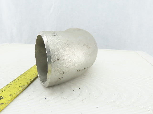 Enlin A/SA403 WP-W M9JQ 3" Butt Weld Stainless Steel 90° Elbow