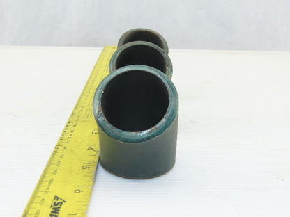 Hackney Ladish 1-1/2" Butt Weld Seamless Pipe Fitting 45° Elbow Lot Of 3