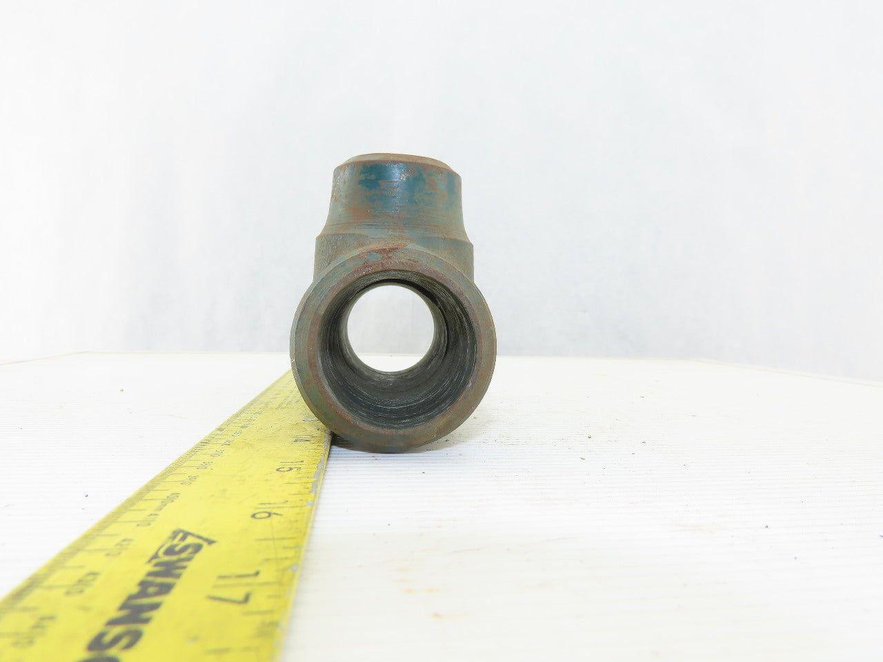 Hackney Ladish ZG2D 1-1/2" x 1-1/4" x 1-1/2" But Weld Pipe Fitting Reducer TEE