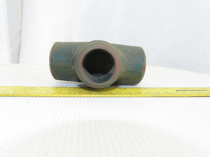 Hackney Ladish ZG2D 1-1/2" x 1-1/4" x 1-1/2" But Weld Pipe Fitting Reducer TEE