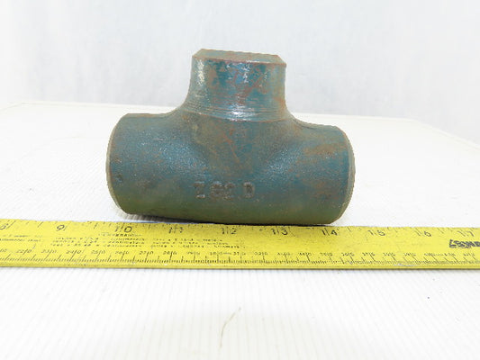 Hackney Ladish ZG2D 1-1/2" x 1-1/4" x 1-1/2" But Weld Pipe Fitting Reducer TEE