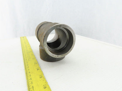 Anvil A105N 2" Steel Socket Weld Pipe Fitting TEE