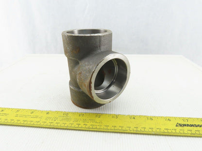 Anvil A105N 2" Steel Socket Weld Pipe Fitting TEE