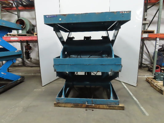 Advance Lifts 9500Lb. Hydraulic Scissor Lift Table 63"x64" Top 23-5/8" to 84"