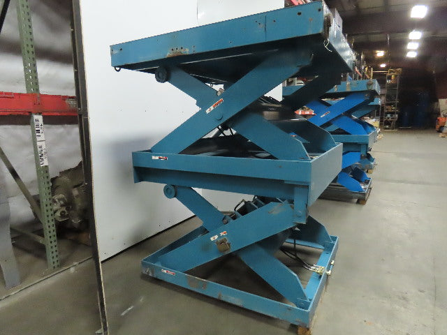 Advance Lifts 9500Lb. Hydraulic Scissor Lift Table 63"x64" Top 23-5/8" to 84"