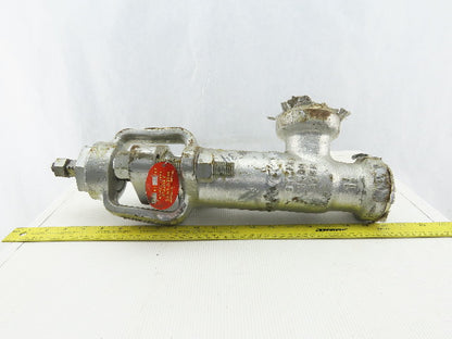 Hancock 7130W 2" Socket Weld Forged Steel Globe Valve 90° 3600 WOG