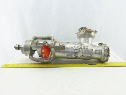 Hancock 7130W 2" Socket Weld Forged Steel Globe Valve 90° 3600 WOG