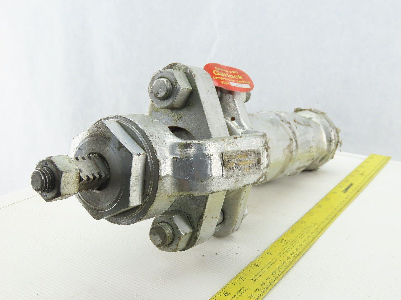 Hancock 7130W 2" Socket Weld Forged Steel Globe Valve 90° 3600 WOG