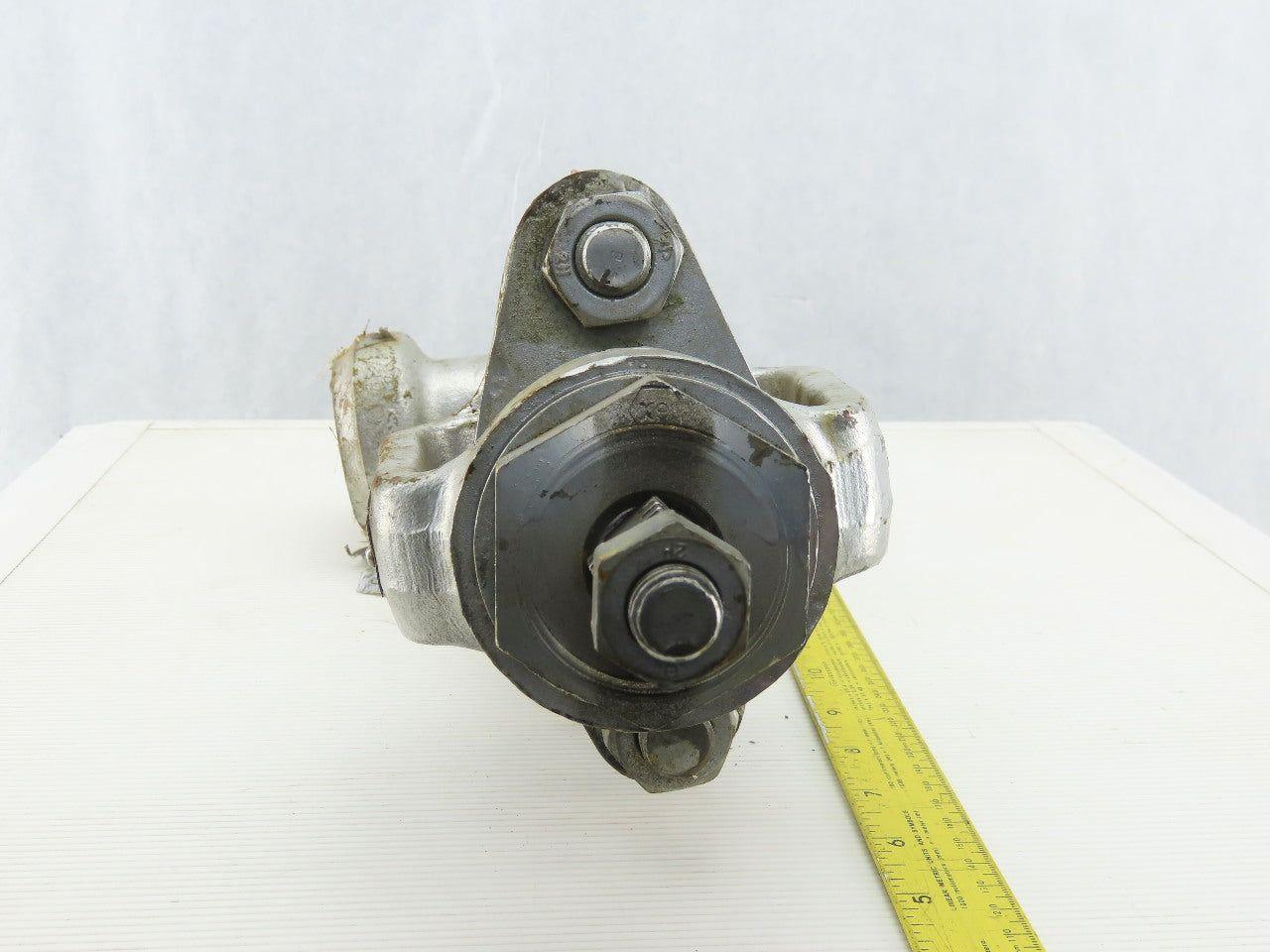 Hancock 7130W 2" Socket Weld Forged Steel Globe Valve 90° 3600 WOG