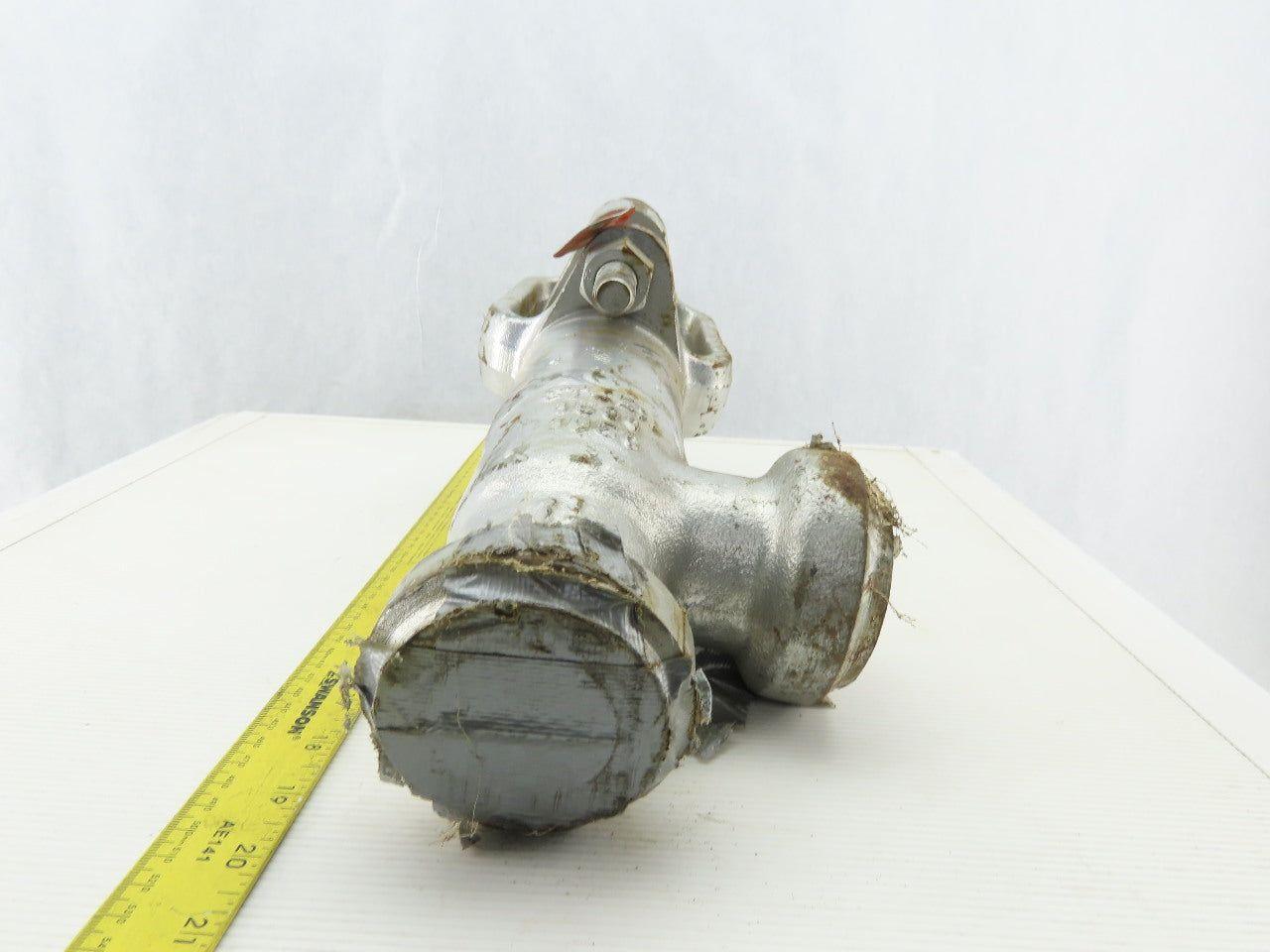 Hancock 7130W 2" Socket Weld Forged Steel Globe Valve 90° 3600 WOG