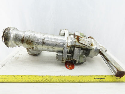 Hancock 7190W 2" Socket Weld Forged Steel Globe Valve 90° 3600 WOG