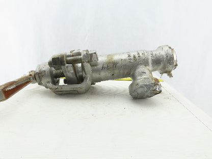 Hancock 7190W 2" Socket Weld Forged Steel Globe Valve 90° 3600 WOG