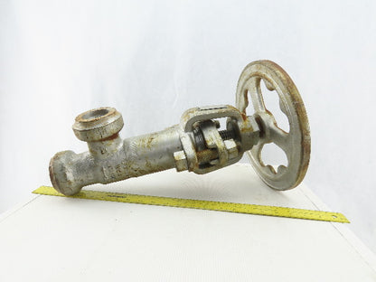 Hancock 7190W 2" Socket Weld Forged Steel Globe Valve 90° 3600 WOG