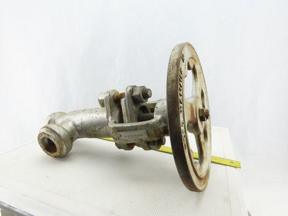 Hancock 7190W 2" Socket Weld Forged Steel Globe Valve 90° 3600 WOG