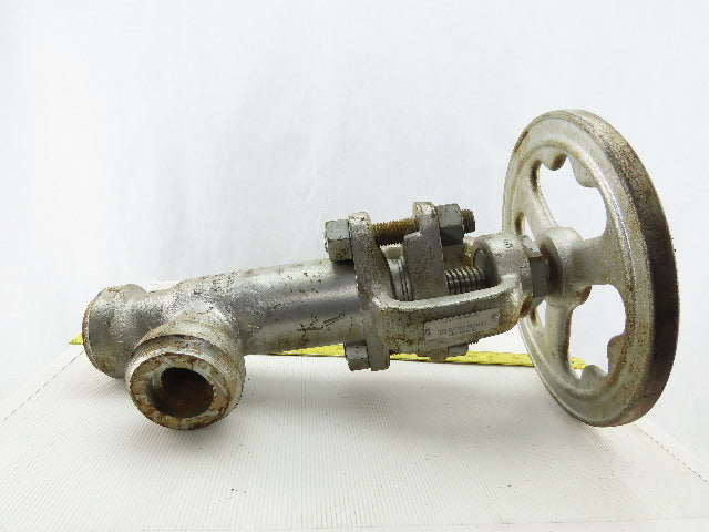 Hancock 7190W 2" Socket Weld Forged Steel Globe Valve 90° 3600 WOG
