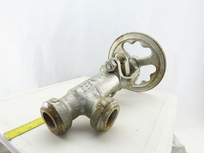 Hancock 7190W 2" Socket Weld Forged Steel Globe Valve 90° 3600 WOG