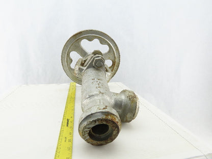 Hancock 7190W 2" Socket Weld Forged Steel Globe Valve 90° 3600 WOG