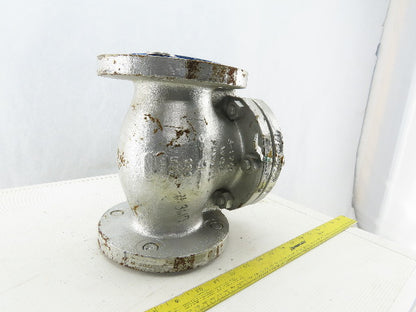 Powell B-1755 1561 3" Flange Mount 600 Wall Swing Check Valve