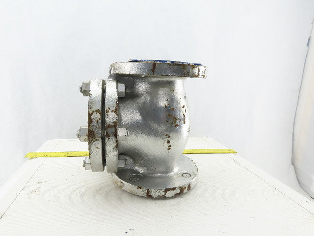 Powell B-1755 1561 3" Flange Mount 600 Wall Swing Check Valve