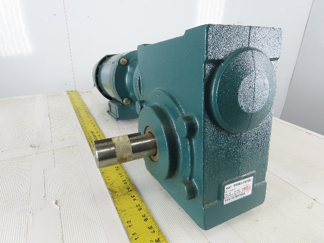 Dodge 35A20R14 20:1 Ratio 88RM 1.5Hp 230/460V 3Ph Gear Motor With Brake