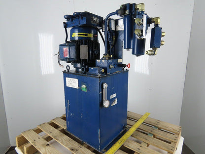 Parker HPU 7070BMD 20 Gal 7GPM 426PSI 460V 3Ph 2Hp Hydraulic Power Unit