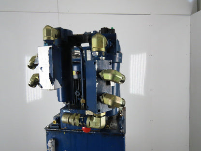 Parker HPU 7070BMD 20 Gal 7GPM 426PSI 460V 3Ph 2Hp Hydraulic Power Unit