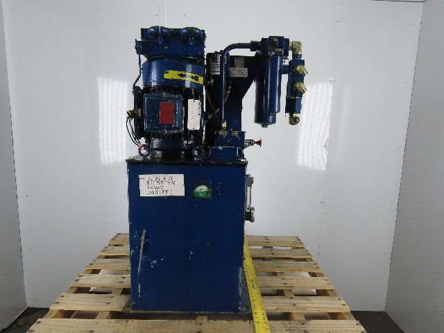 Parker HPU 7070BMD 20 Gal 7GPM 426PSI 460V 3Ph 2Hp Hydraulic Power Unit