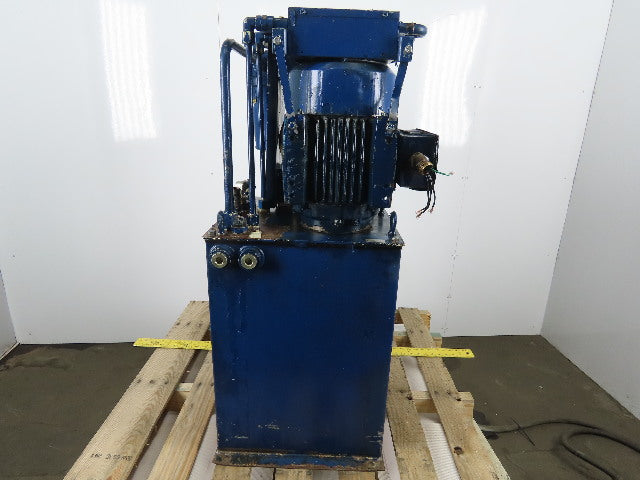 Parker HPU 7070BMD 20 Gal 7GPM 426PSI 460V 3Ph 2Hp Hydraulic Power Unit