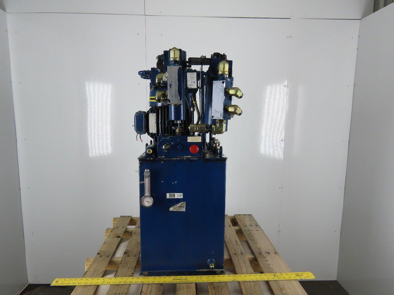 Parker HPU 7070BMD 20 Gal 7GPM 426PSI 460V 3Ph 2Hp Hydraulic Power Unit