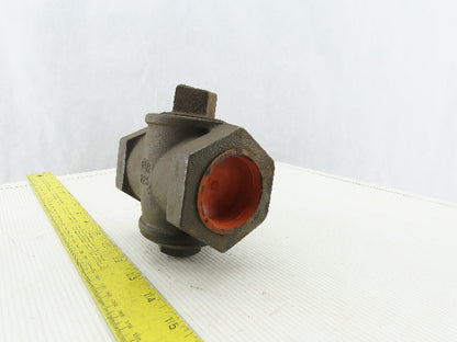 Crane 1-1/2" Ductile Iron Gas Shut/Off Valve Wrench Operated 125