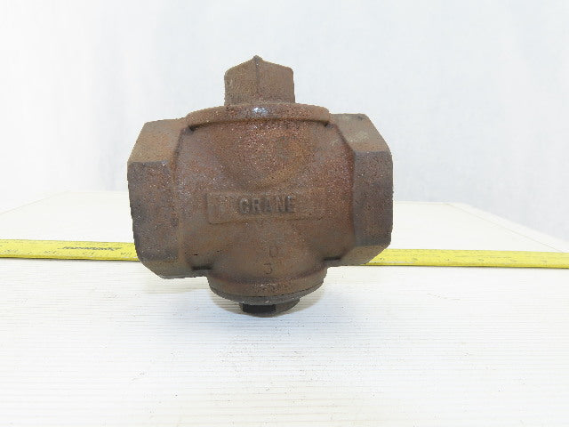 Crane 1-1/2" Ductile Iron Gas Shut/Off Valve Wrench Operated 125