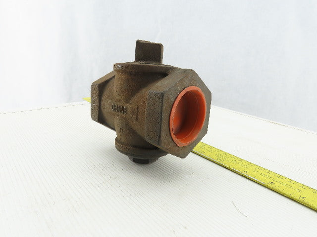 Crane 1-1/2" Ductile Iron Gas Shut/Off Valve Wrench Operated 125