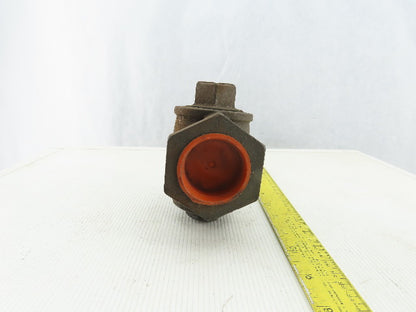 Crane 1-1/2" Ductile Iron Gas Shut/Off Valve Wrench Operated 125