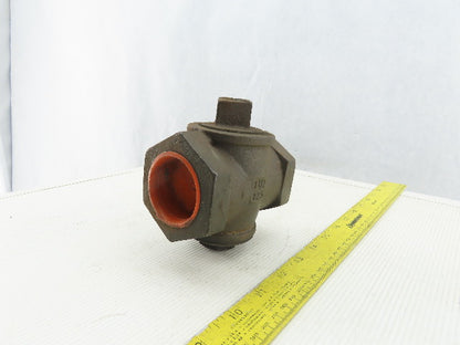 Crane 1-1/2" Ductile Iron Gas Shut/Off Valve Wrench Operated 125