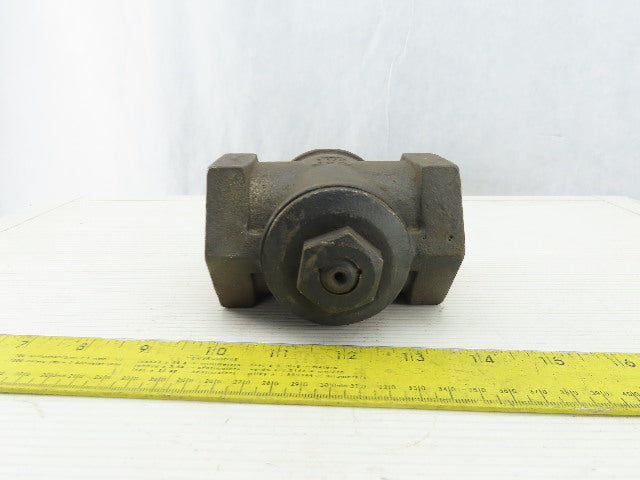 Crane 1-1/2" Ductile Iron Gas Shut/Off Valve Wrench Operated 125