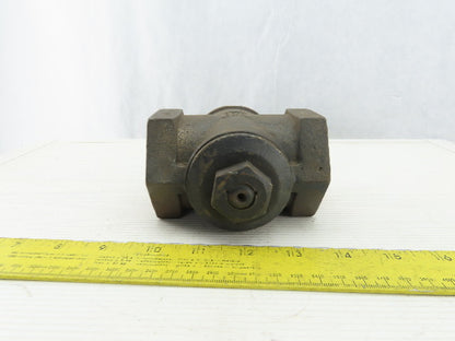 Crane 1-1/2" Ductile Iron Gas Shut/Off Valve Wrench Operated 125